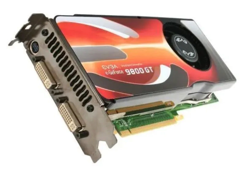512-P3-N978-B2 - EVGA GeForce 9800 GT AKIMBO 512MB GDDR3 256-Bit PCI Express 2.0 Video Graphics Card