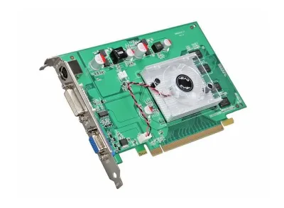 512P2N738LR - EVGA GeForce 8400GS 512MB 64-Bit DDR2 PCI Express x16 DVI/ D-Sub/ HDTV/ S-Video Out/ HDCP Ready Video Graphics Card