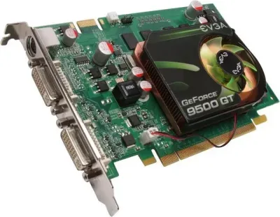 512P3N954K3 - EVGA GeForce 9500 GT 512MB DDR2 128-Bit HDCP Ready SLI Support PCI Express 2.0 x16 Video Graphics Card
