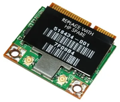 518434-001 - HP Mini PCI-Express 802.11a/b/g/n WiFi Wireless Lan (WLAN) Network Adapter