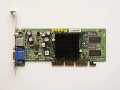 5187-1531 - HP Nvidia GeForce4 MX420 64MB DDR 64-Bit Video Graphics Card