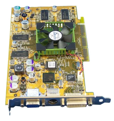 5187-2183 - HP Nvidia GeForce4 Ti4200 128MB DDR AGP 8x Video Graphics Card