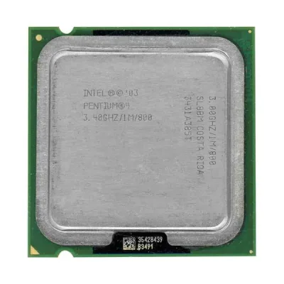 5187-8596 - HP 3.40GHz 800MHz FSB 1MB L2 Cache Socket LGA775 Intel Pentium 4 550 / 550J 1-Core Processor