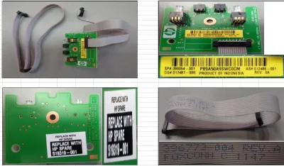 519319-001 - HP Rear Control Panel UID for P6000