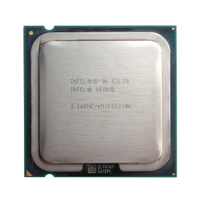 519651-B21 - HP 3.16GHz 1333MHz FSB 6MB L2 Cache Socket FCLGA775 Intel Xeon E3120 Dual-Core Processor