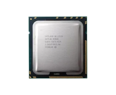 52918F - HP 2.26GHz 5.86GT/s QPI 8MB L3 Cache Socket LGA1366 Intel Xeon L5520 Quad-Core Processor for ProLiant DL180 G6 Server