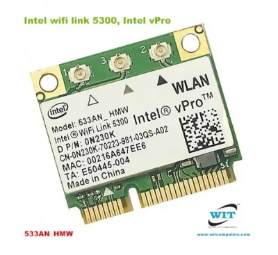 533ANMMWW - Intel Wi-Fi Link 5300 PCI-Express Wireless Card
