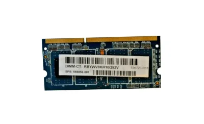 536723-R51 - HP 2GB DDR3-1333MHz PC3-10600 non-ECC Unbuffered CL9 204-Pin SoDimm 1.35V Low Voltage Single Rank Memory Module