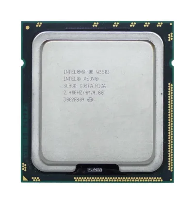 538618-001 - HP 2.40GHz 4.8GT/s QPI 4MB SmartCache Socket LGA1366 Intel Xeon W3503 2-Core Processor