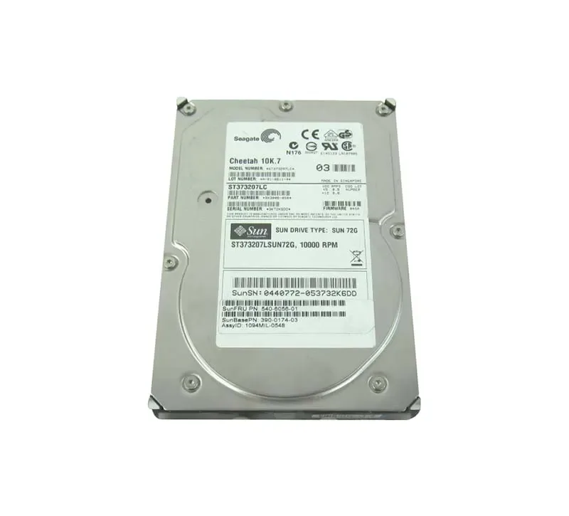 540-6056-03 - Sun 73GB 10000RPM Ultra-320 SCSI LVD Hot-Pluggable 80-Pin 3.5-inch Hard Drive