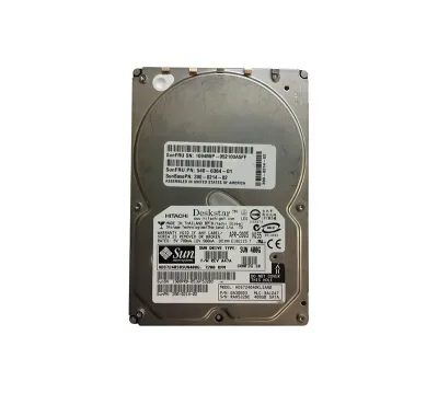540-6364 - Sun 400GB 7200RPM SATA 1.5Gb/s 8MB Cache 3.5-inch Hard Drive