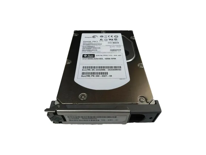 540-6461-01 - Sun 146GB 15000RPM Ultra-320 SCSI LVD Hot-Pluggable 80-Pin 3.5-inch Hard Drive