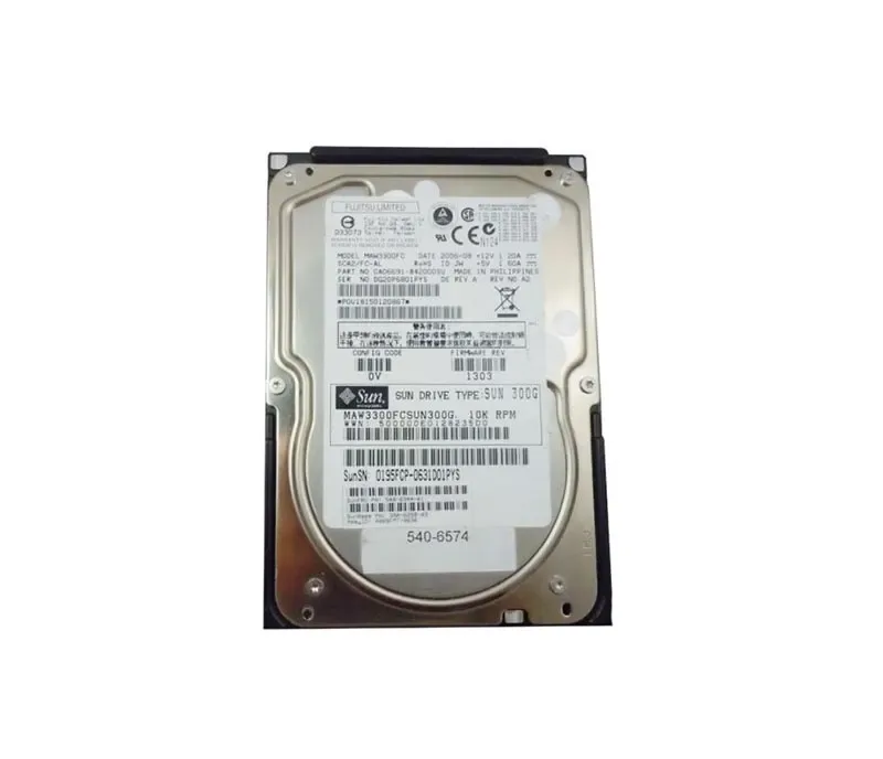 540-6574 - Sun 300GB 10000RPM Fibre Channel 2GB/s 8MB Cache 3.5-inch Hard Drive for Sun StorEdge 6020/6120 Array