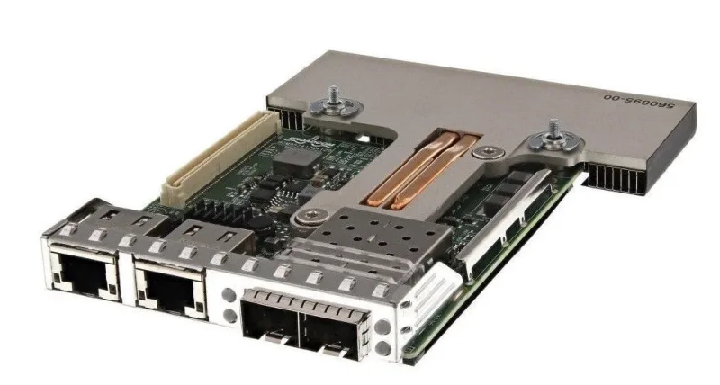 Dell 540-BBUL 57412 2 x Ports 1000Base-T + 2 x Ports SFP+ PCI-Express Half-Height Network Adapter. In Stock