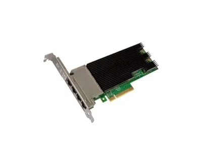 540-BBVP - -Dell Intel X710 Quad Port 10GbE Base-T PCI Express 3.0 X8 Low Profile Adapter