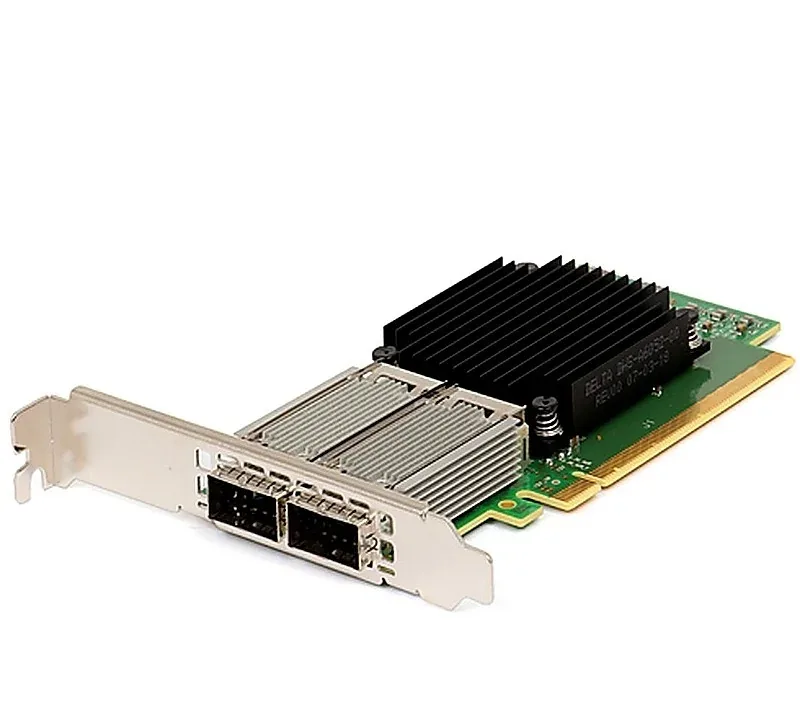 Dell 540-BCIU ConnectX-5 EN 2-Ports 100GbE QSFP28 PCI Express 4.0 x16 Low Profile Network Adapter