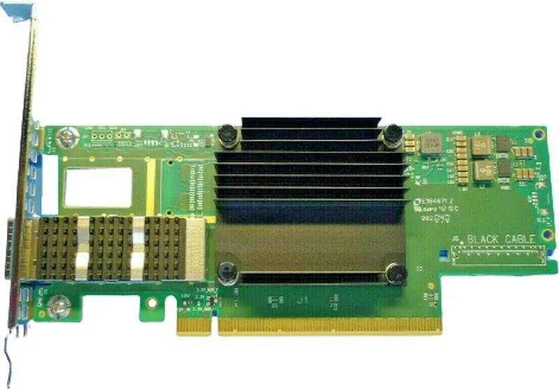 Dell 540-BCMV ConnectX-6 Single-Port HDR100 QSFP56 PCI Express 4.0 x16 Full Height InfiniBand Network Adapter