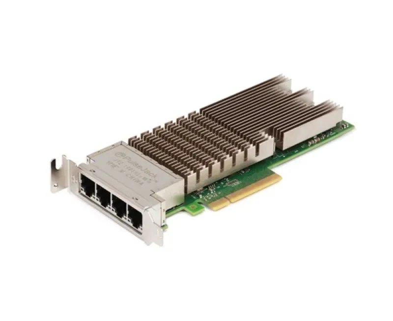 Dell 540-BCUU X710-T4 4-Ports 10Gb/s PCI Express 3.0 x8 Network Adapter. In Stock