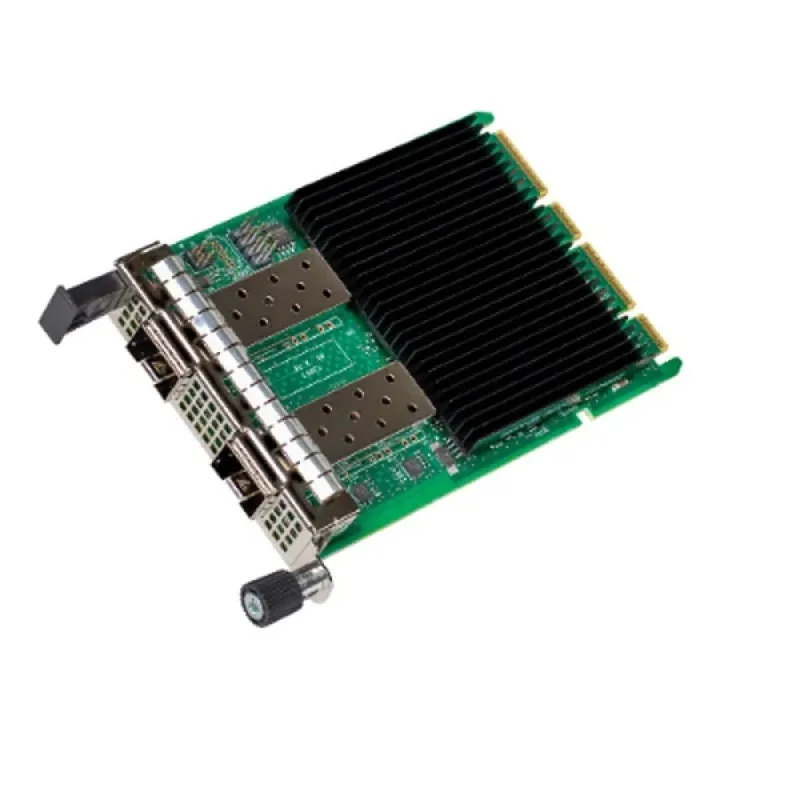 Dell 540-BCZJ E810 2 x Ports SFP28 25Gb/s PCI-Express 4.0 Low-Profile Gigabit Ethernet Network Adapter. In Stock