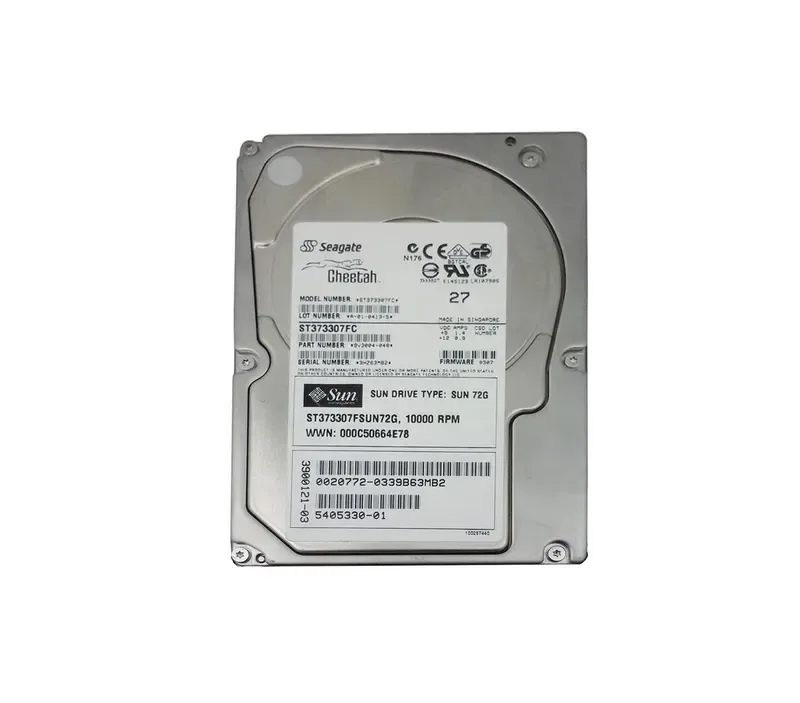 5405330-01 - Sun 73GB 10000RPM Fibre Channel 2GB/s 3.5-inch Hard Drive