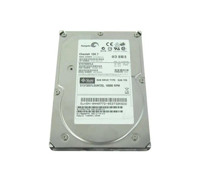 5406056-02 - Sun 73GB 10000RPM Ultra-320 SCSI LVD Hot-Pluggable 80-Pin 3.5-inch Hard Drive