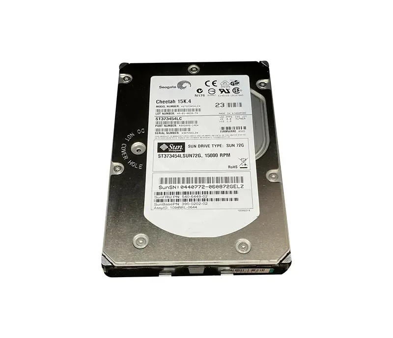 5406449-03 - Sun 73GB 15000RPM Ultra-320 SCSI LVD Hot-Pluggable 80-Pin 3.5-inch Hard Drive