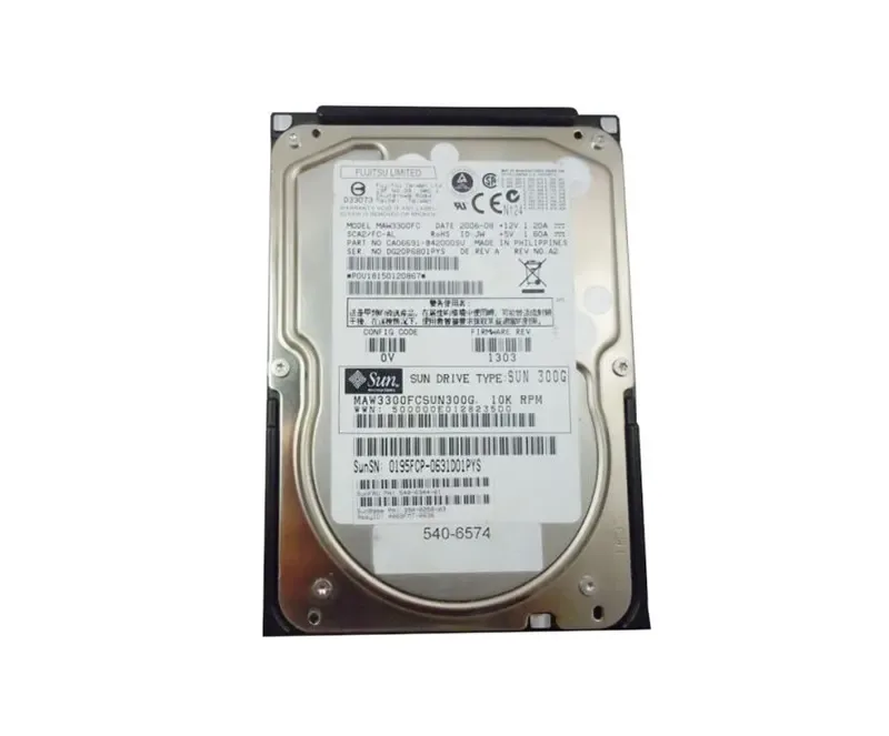5406574-01 - Sun 300GB 10000RPM Fibre Channel 2GB/s 8MB Cache 3.5-inch Hard Drive for Sun StorEdge 6020/6120 Array