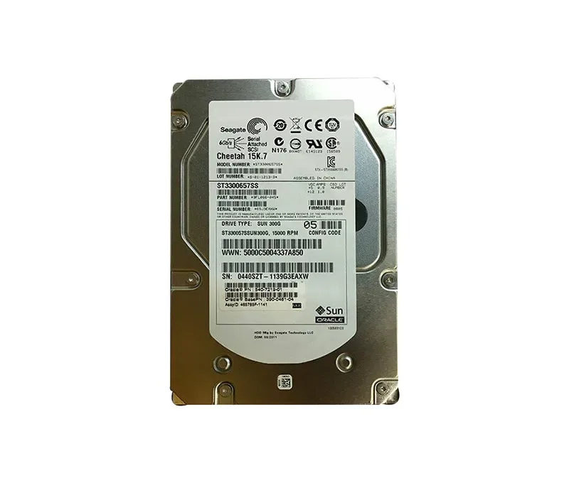 5407219-02 - Sun 300GB 15000RPM SAS 3GB/s Hot-Pluggable 16MB Cache 3.5-inch Hard Drive
