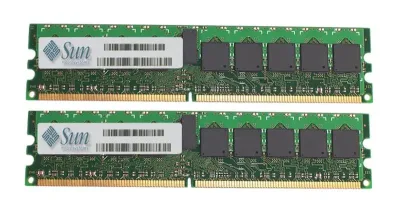 541-1431 - Sun 4GB Kit (2 X 2GB) DDR-400MHz PC3200 ECC Registered CL3 184-Pin DIMM Memory for Sun Fire X4600