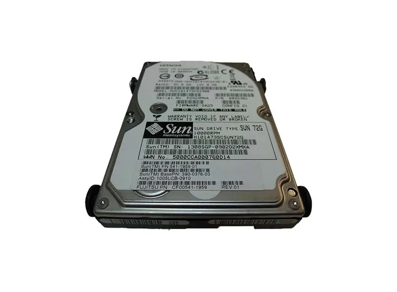 541-1959 - Sun 73GB 10000RPM SAS 3Gb/s Hot-Swappable 2.5-inch Hard Drive