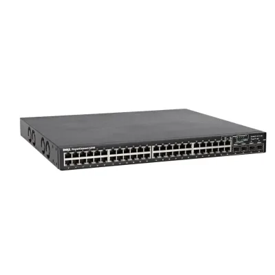550977669 - Dell PowerConnect 6248 Layer 3 Switch 48-Port 6 Slot 48 x 10/100/1000Base-T 4 x SFP (mini-GBIC) 2 x Expansion Slot