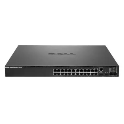5524P - Dell PowerConnect 5524P 24 x Port x 10/100/1000Base-T PoE Layer 3 Managed Gigabit Ethernet Switch