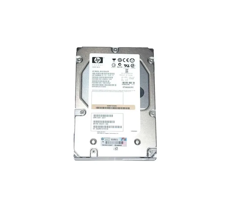 5697-6817 - HP 450GB 15000RPM Fibre Channel 4GB/s Hot-Pluggable Dual Port 3.5-inch Hard Drive