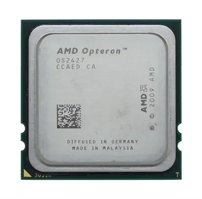 570118-B21 - HP 2.2GHz 2400MHz HLT 6MB L3 Cache Socket Fr6(1207) AMD Opteron 2427 6-Core Processor Kit