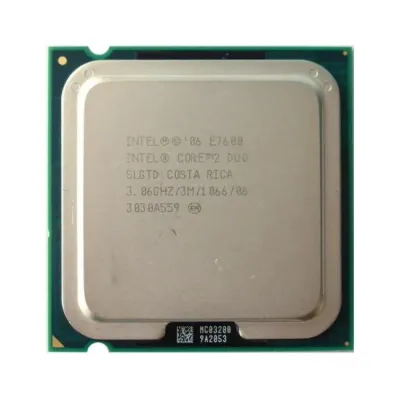 570923-001 - HP 3.06GHz 1066MHz FSB 3MB L2 Cache Socket LGA775 Intel Core 2 Duo E7600 2-Core Processor
