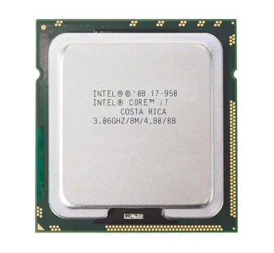 570924-001 - HP 3.06GHz 4.8GT/s QPI 8MB L3 Cache Socket LGA1366 Intel Core i7-950 4-Core Processor