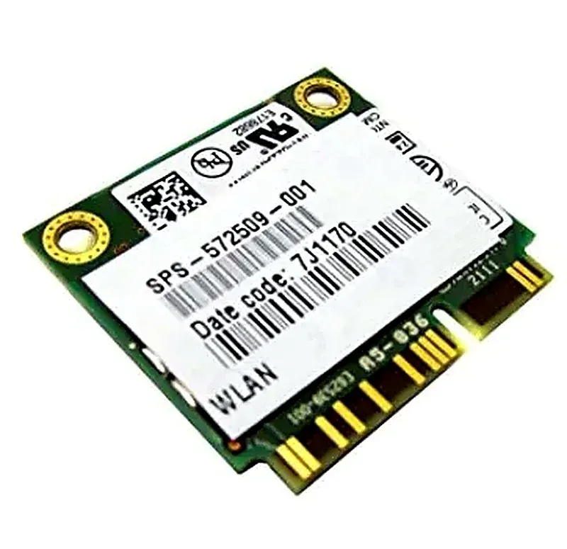 HP 572509-001 Mini PCI-Express 802.11a/b/g/n WiFi Wireless LAN Network Adapter. In Stock