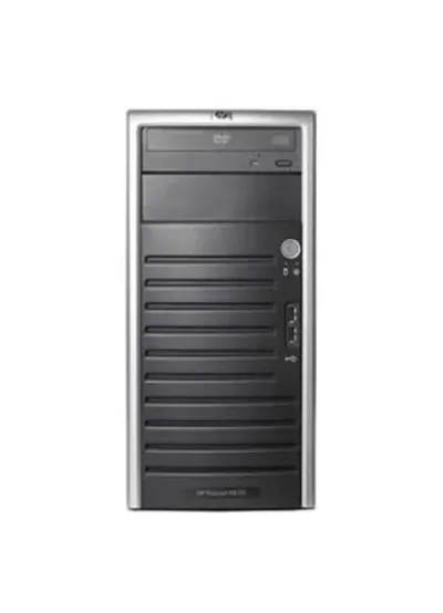 574016-001 - HP ProLiant ML110 G5 Server 1 x Xeon 3GHz 4GB DDR2 SDRAM 2 x 160GB Serial ATA RAID Controller Windows Server 2008 Foundation Tower