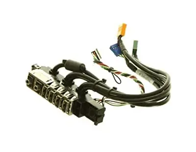 581351-001 - HP Front I/O Panel Assembly 2-Audio / 4-USB Ports with Cable for 6000 / 8000 SSF Series Desktop