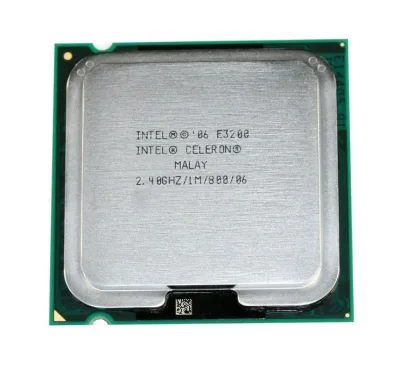 585885-001 - HP 2.40GHz 800MHz FSB 1MB L2 Cache Socket LGA775 Intel Celeron E3200 2-Core Processor
