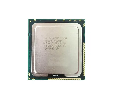 586641-003 - HP 2.66GHz 5.86GT/s QPI 12MB L3 Cache Socket LGA1366 Intel Xeon E5640 Quad-Core Processor