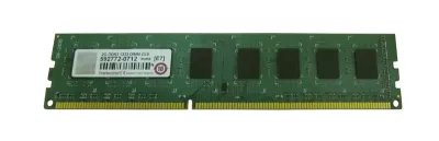 592772-0712 - Transcend 2GB DDR3-1333MHz PC3-10600 non-ECC Unbuffered CL8 240-Pin DIMM Dual Rank Memory Module