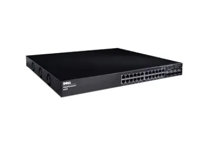 593893858 - Dell PowerConnect 6224 Layer 3 Switch 20 Port 4 Slot 20, 4 x 10/100/1000Base-T , 10/100/1000Base-T No 4 x SFP (mini-GBIC) Slot