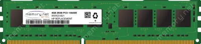 HP 593921-B21#0D1 2GB PC3-10600 DDR3-1333MHz ECC Unbuffered CL9 UDIMM Dual-Rank Memory Module