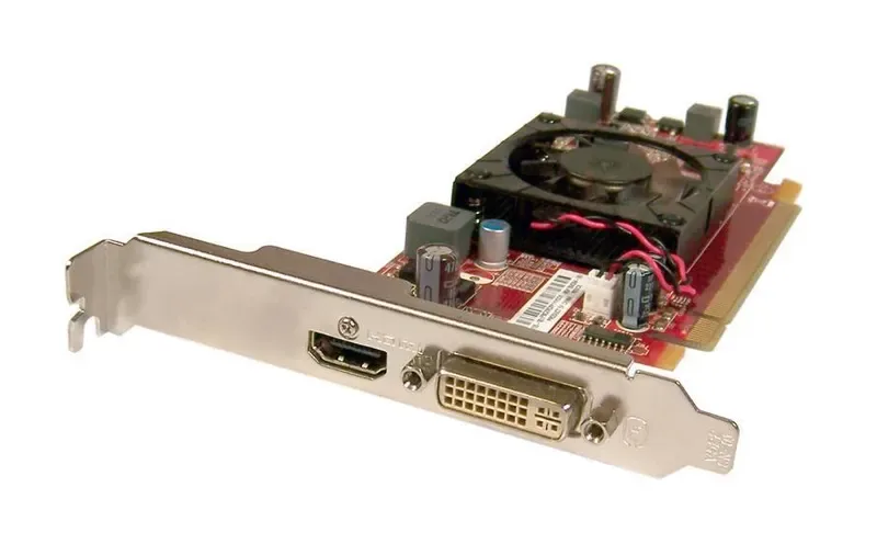 594393-001 - HP Radeon HD5450 1GB DDR2 Low Profile SFF PCI Express Video Card