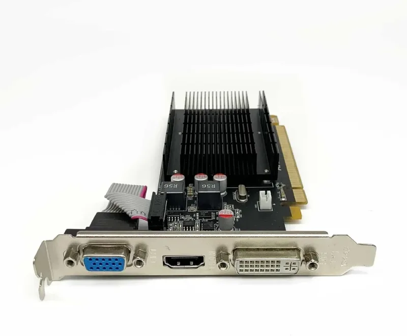 594394-001 - HP Radeon HD5450 X16 PCI-Express DVI-HDMi 1GB Crad