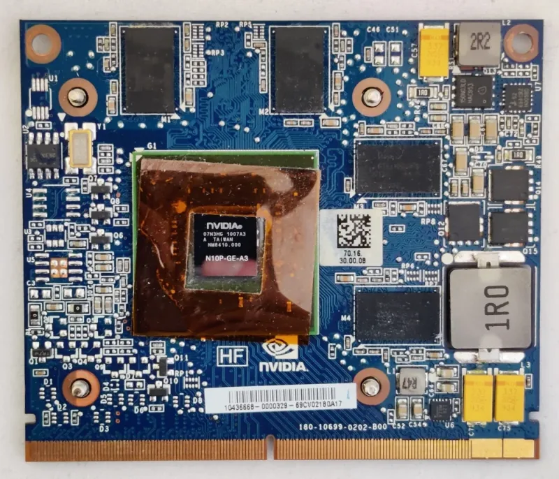 594506-001 - HP Nvidia Geforce GT230 MXM 1GB Video Graphics Card