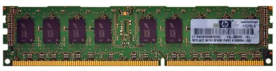595094-001 - HP 2GB DDR3-1333MHz PC3-10600 ECC Registered CL9 240-Pin DIMM 1.35V Low Voltage Dual Rank Memory Module