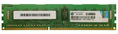 595424-001 - HP 4GB DDR3-1333MHz PC3-10600 ECC Registered CL9 240-Pin DIMM 1.35V Low Voltage Single Rank Memory Module