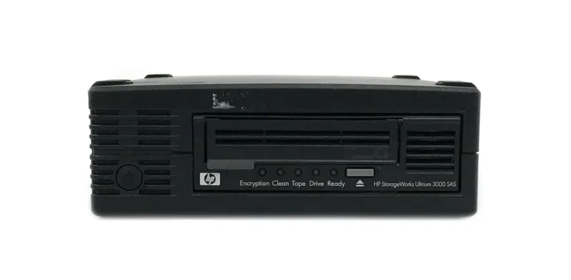 596279-001 - HP 1.50/3TB StorageWorks LTO-5 Ultrium 3000 SAS External Tape Drive